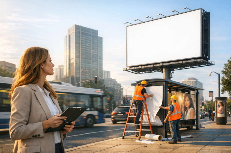 Effektive Außenwerbung: Strategien für maximale Sichtbarkeit